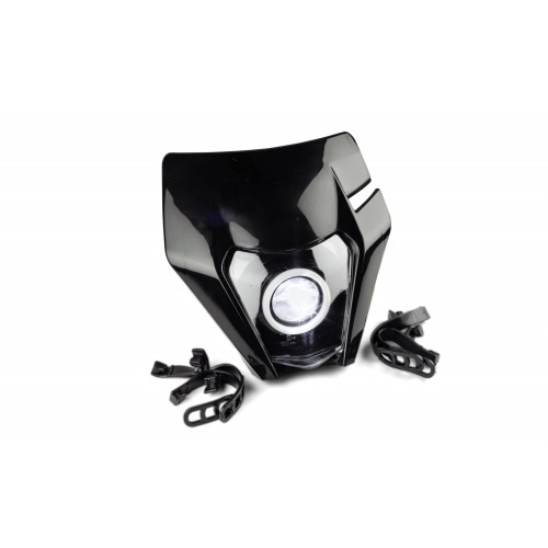 Headlight Angel Eye with RGB ring KTM EXC black Headlight Angel Eye with RGB ring KTM EXC black