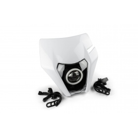 Headlight Angel Eye with RGB ring KTM EXC white