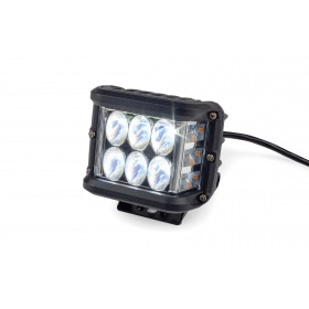 LED Headlight d.97x75mm black