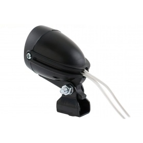 Headlight Motocross + Extra Light Black