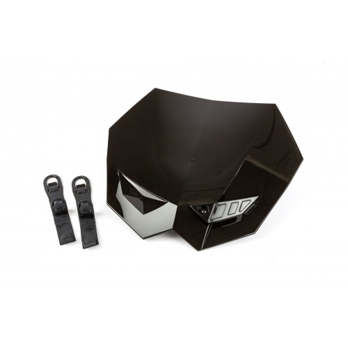 Headlight Motocross + Extra Light Black Headlight Motocross + Extra Light Black