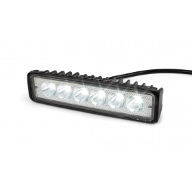 Front Number Plate KTM white with lamp