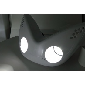 Dvīņu priekšējais lukturis Yamaha Aerox / MBK Nitro balts