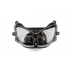 STR8 Headlight black-line Yamaha Aerox / Nitro without light bulbs