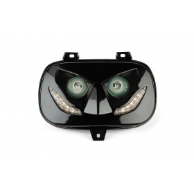 Headlight Mask twin R8 Yamaha BWs before 2004 black