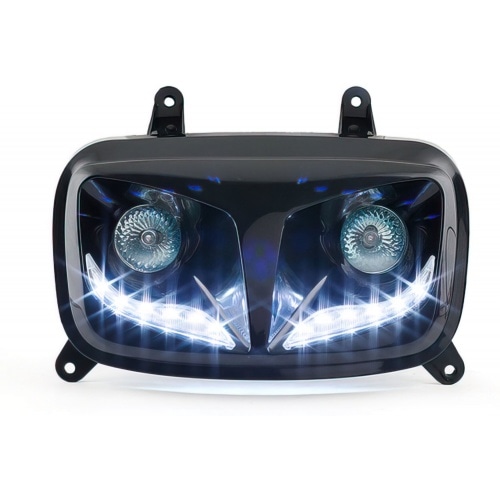 Headlight Mask EyeLight Yamaha BW’s / Booster after 2004 black Headlight Mask EyeLight Yamaha BW’s / Booster after 2004 black