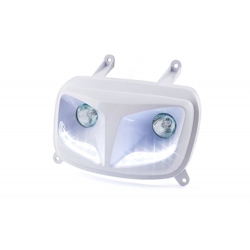Headlight Mask EyeLight Yamaha BW’s / Booster after 2004 white Headlight Mask EyeLight Yamaha BW’s / Booster after 2004 white