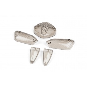 Indicator and Taillight Lenses Yamaha Aerox after 2013 smoke