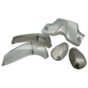 Lukturu lēcas komplekts STR8 (4) ar aizmugurējo lukturi Gilera Runner pēc 2003 oglekļa izskats