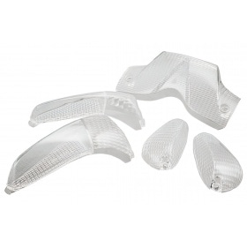 Lukturu lēcas komplekts STR8 (4) ar aizmugurējo lukturi Gilera Runner pēc 2003 balts