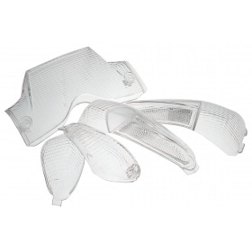 Lukturu lēcas komplekts STR8 (4) ar aizmugurējo lukturi Gilera Runner līdz 2003 balts