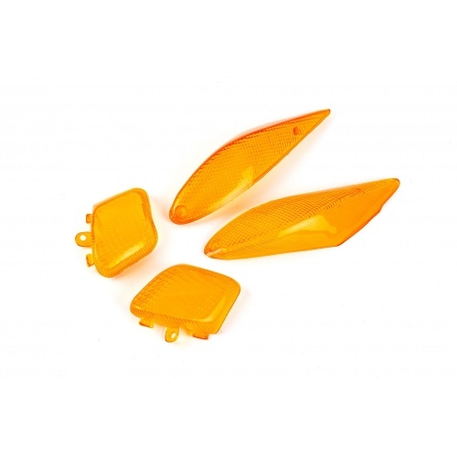 Indicator Lenses front / rear orange MBK Rocket / Yamaha Spy Indicator Lenses front / rear orange MBK Rocket / Yamaha Spy