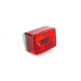 Tail Light carbon / red MBK 51 / Peugeot 103