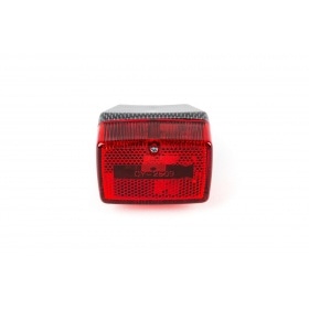 Tail Light carbon / red MBK 51 / Peugeot 103