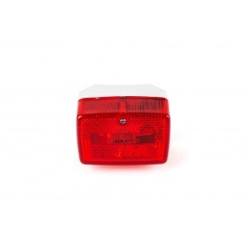 Tail Light chrome / red MBK 51 / Peugeot 103