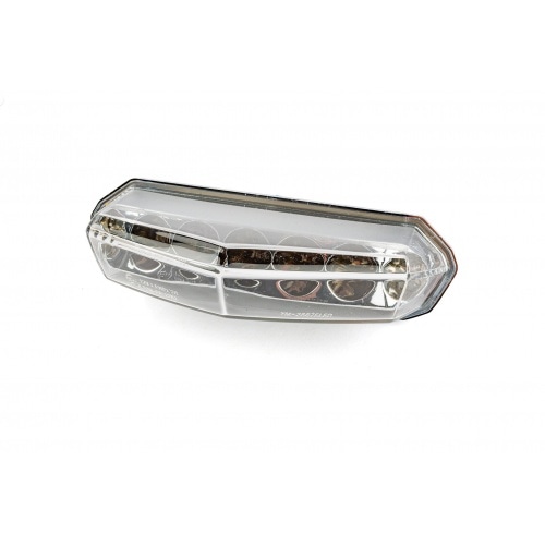 Задний фонарь с индикаторами светодиодный прозрачный Lexus Derbi DRD / X-Race маркировка CE Задний фонарь с индикаторами светодиодный прозрачный Lexus Derbi DRD / X-Race маркировка CE