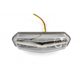 Задний фонарь прозрачное стекло LED Derbi DRD / X-Race маркировка CE