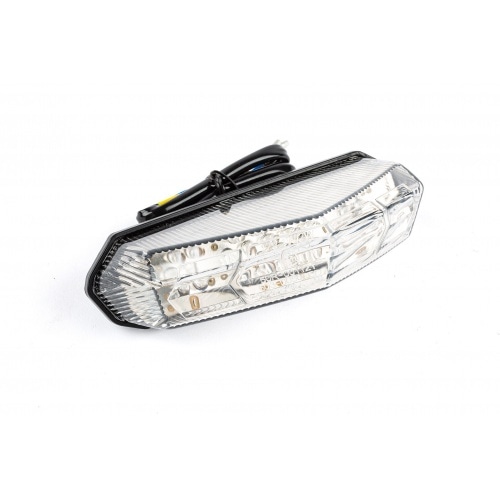 Aizmugurējais LED universālie bremžu lukturi + indikatori 145x85mm Aizmugurējais LED universālie bremžu lukturi + indikatori 145x85mm