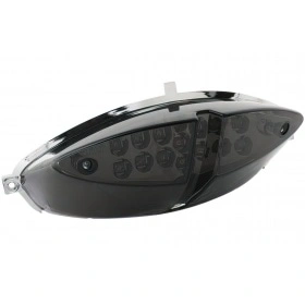 Aizmugurējais lukturis ar indikatoriem LED Black Line Peugeot Speedfight 2