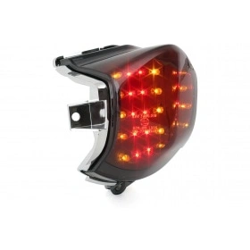 Aizmugurējais lukturis Black Line LED w/ indikatori Aprilia SR Factory