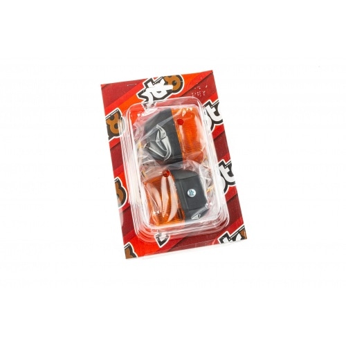 Indicators front black / orange MBK Booster / Yamaha BW’s before 2003 Indicators front black / orange MBK Booster / Yamaha BW’s before 2003