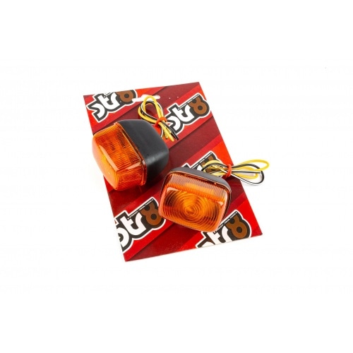 Indicators front black / orange MBK Booster / Yamaha BW’s before 2003 Indicators front black / orange MBK Booster / Yamaha BW’s before 2003