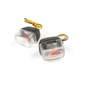 Indikatori priekšējie melni / balti MBK Booster / Yamaha BW līdz 2003. gadam