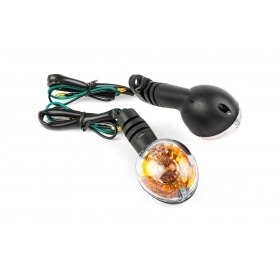 Indicators OEM standard CE black / white Peugeot Ludix