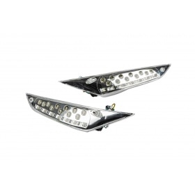 Indikatori LED priekšējie Piaggio Zip pēc 2000 hroms