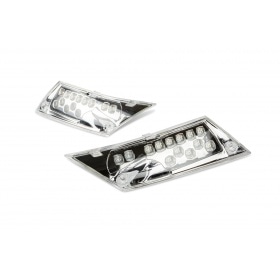 Indikatori LED aizmugurējie Piaggio Zip pēc 2000 hroms