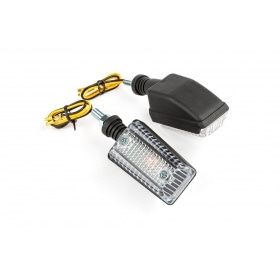Indicators Mini Rectangle V2 12V – 10W black / white