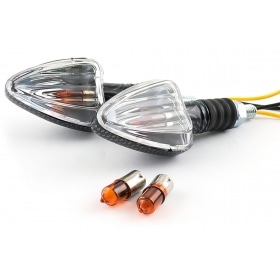 Indikatori trīsstūrveida īss oglekļa / caurspīdīgs / oranžs