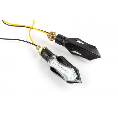 Indikatori LED secīgi Sakado melns / balts Indikatori LED secīgi Sakado melns / balts