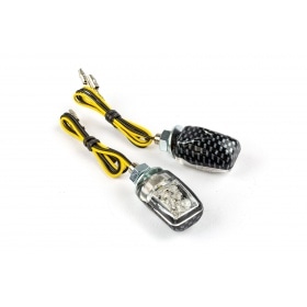 Indicators LED Micro 6 s carbon / white CE marking