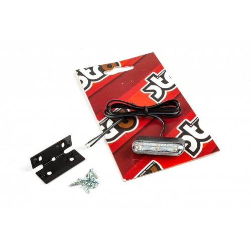 Numura numura zīmes apgaismojums 3 LED melnā pamatnē Numura numura zīmes apgaismojums 3 LED melnā pamatnē