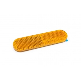 Reflector orange self-adhesive 95x25mm