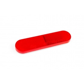 Reflector red self-adhesive 95x25mm