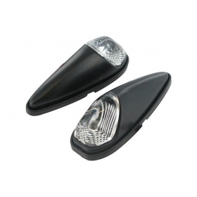 Līmētas gaismas / indikatori Raindrop caurspīdīgs / melns