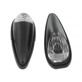 Līmētas gaismas / indikatori Raindrop caurspīdīgs / melns