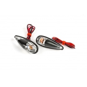 Indicators / Lamps glue-on drop-shaped Fender black / white / orange