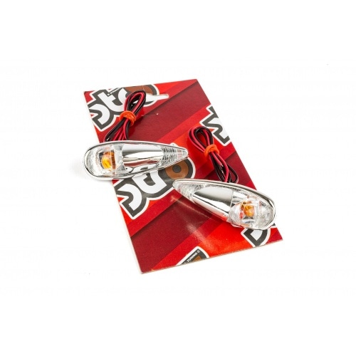 Indicators / Lamps glue-on drop-shaped Fender chrome / white / orange Indicators / Lamps glue-on drop-shaped Fender chrome / white / orange