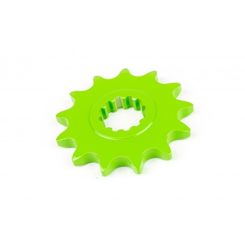 Priekšējā zobrats 12 zobu - 420 zaļš Minarelli AM6 Priekšējā zobrats 12 zobu - 420 zaļš Minarelli AM6