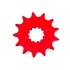 Front Sprocket 420 red Minarelli AM6 Front Sprocket 420 red Minarelli AM6