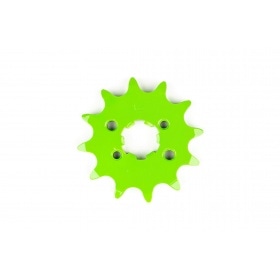 Front Sprocket 420 green Derbi