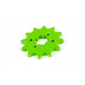 Front Sprocket 420 green Derbi