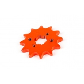 Front Sprocket 420 orange Derbi