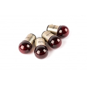 Spuldzes aizmugurējais / bremžu lukturis (x4) feu + stop 12V - 18/5W BAY15D sarkans