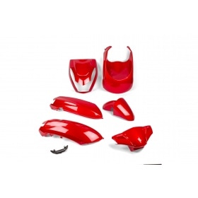 Fairing Kit Peugeot Kisbee Red 7 pieces