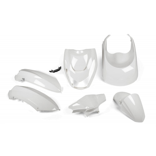Fairing Kit white Peugeot Kisbee Fairing Kit white Peugeot Kisbee