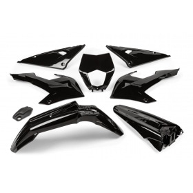 Plastmasas komplekts 8 gabali Rieju MRT pēc 2022 melns